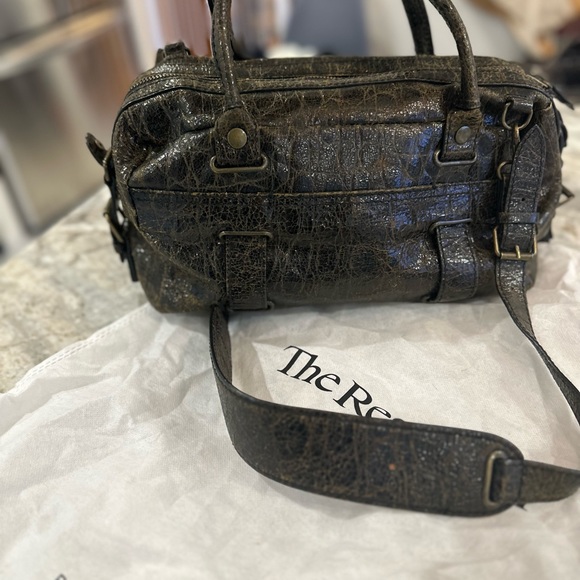 Theory Handbags - Authentic EUC Theory crocodile satchel